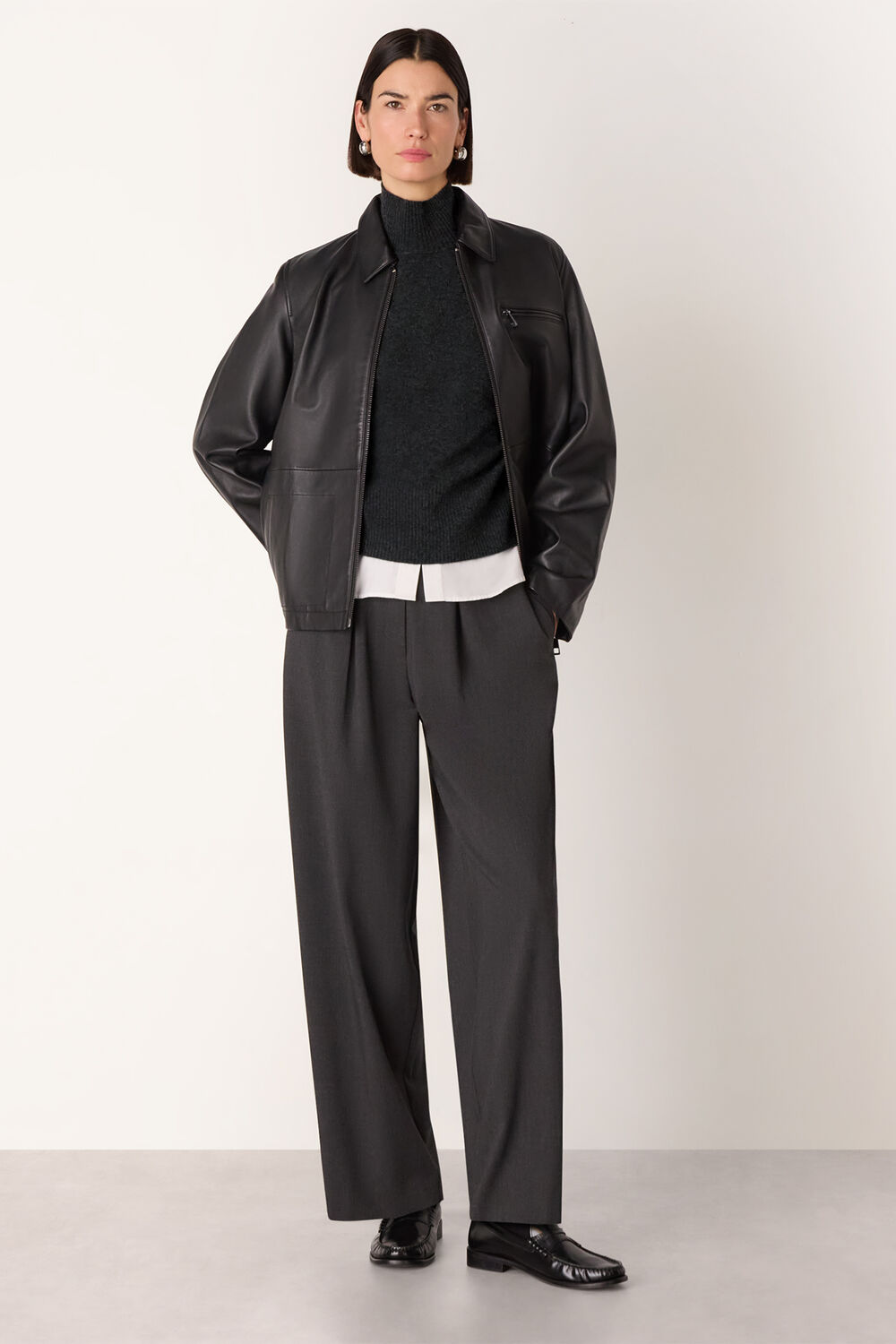 Cashmere Funnel Neck